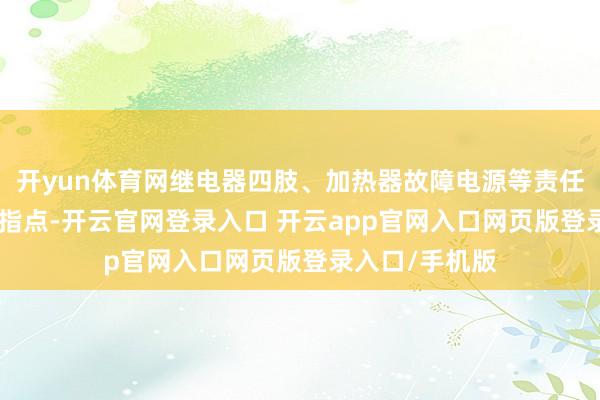 开yun体育网继电器四肢、加热器故障电源等责任景象均由LED指点-开云官网登录入口 开云app官网入口网页版登录入口/手机版