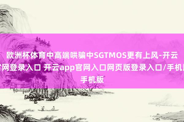 欧洲杯体育中高端哄骗中SGTMOS更有上风-开云官网登录入口 开云app官网入口网页版登录入口/手机版